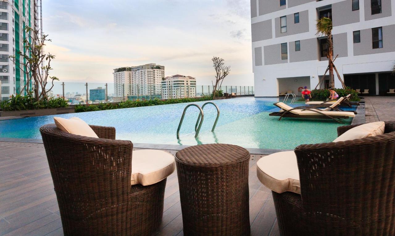 River Inn Apartment With Pool & Gym Ho Chi Minh-stad Buitenkant foto